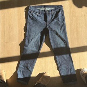 Express Dark Blue Slim Jeans 34x34